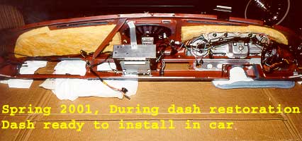 Back of dashboard